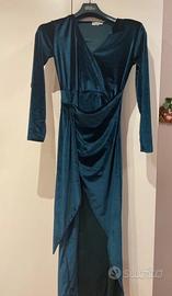 Vestito lungo velluto