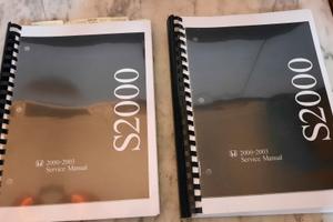 Manuale officina Honda S2000 