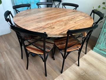 Gamba per tavolo in legno massello - PROOW 71 cm - DPSMT DIY