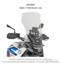 cupolino givi per bmw F900gs usato