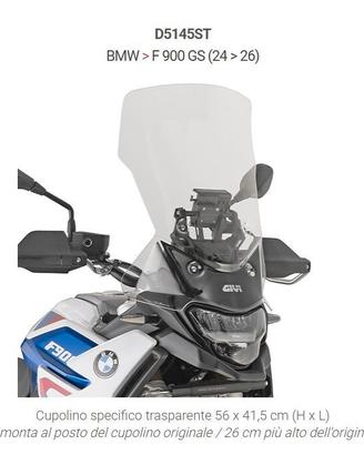 cupolino givi per bmw F900gs usato