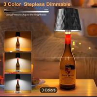 Lampada da tavolo led per bottiglie, no batteria,