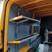 scaffali mensole richiudibili furgone 