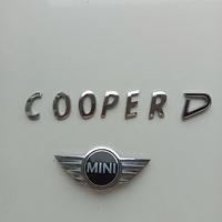 Scritta+Logo portellone posteriore Mini Cooper