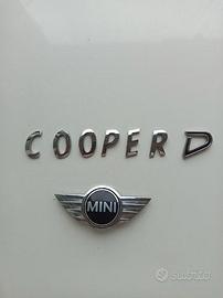 Scritta+Logo portellone posteriore Mini Cooper