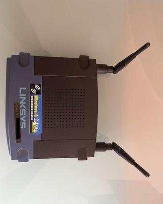 Router Linksys WRT54GL – senza alimentatore