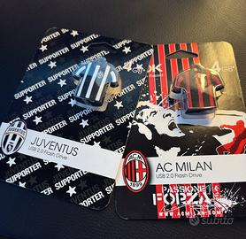 Chiavette USB TDK Juve e Milan 4 GB