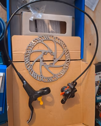 Freno Davanti tektro con disco 160 
