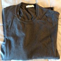 Maglione lana Versace blu chiaro