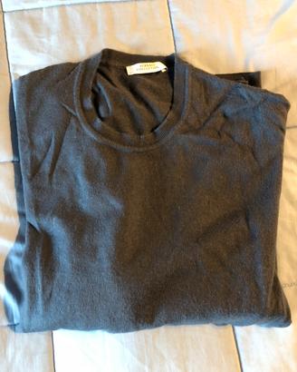Maglione lana Versace blu chiaro