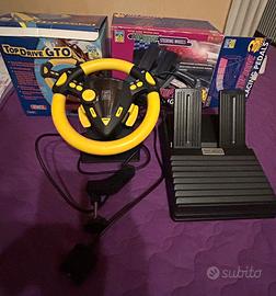 VOLANTE E PEDALI PER" PS1"