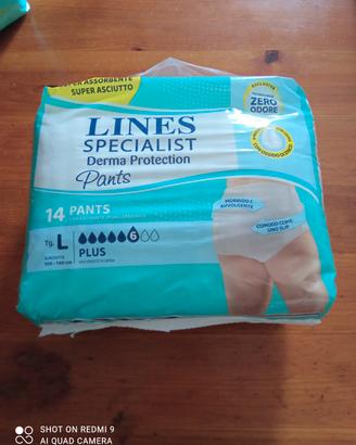 Lines specialist derma protection Pants L
