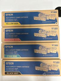 Toner stampante Epson, kit di 4pz.