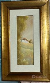 Coppia dipinti Carlo Vigevani