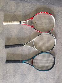Racchette da tennis piu borsone 