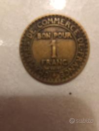 Rara moneta 1 franco raro