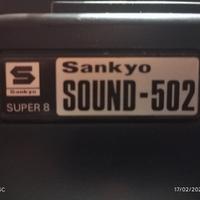 Proiettore Sankyo Sound 502 Super 8 mm Projector