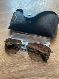 Ray-ban aviator marroni