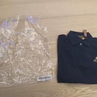 Polo Loro Piana Blu Scuro Taglia 40 Manica Corta