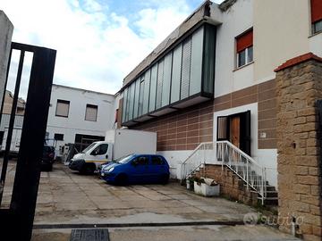 Capannone con area edificabile