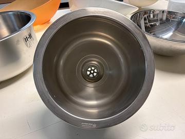 Lavello rotondo Alpes Inox