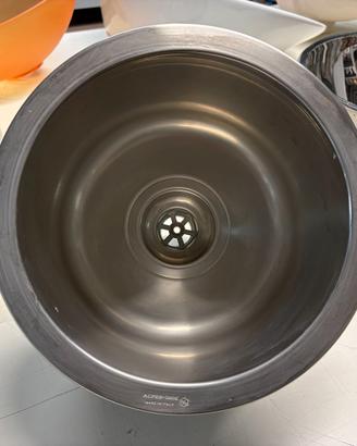 Lavello rotondo Alpes Inox