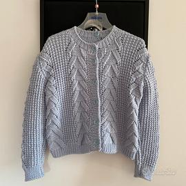 Giacca cardigan in lana