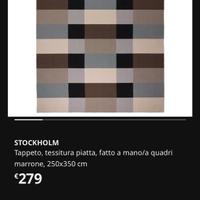 Tappeto ikea stockholm