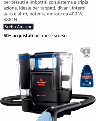 lava tessuti divani interi auto ecc