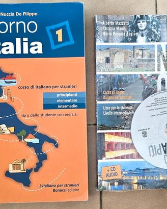 Libri per lo studio della Lingua Italiana - A1-B2