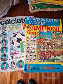 7 album figurine Panini anni 60 da recupero