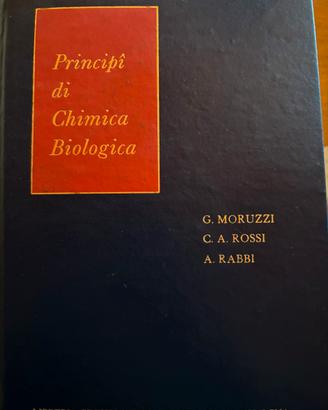 Libro volume Principi di chimica biologica