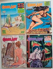 Lotto 4 fumetti "ComicArt"-vintage anni'80 
