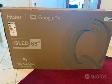 TV QLED 4K 65" HAIER - NUOVO MAI UTILIZZATO