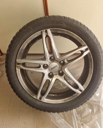 GOMME MICHELIN 225/45 R17 + CERCHI IN LEGA ALUTEC