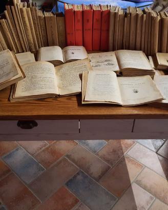 LIBRI ANNI 20-40 DI PROSA, SCOLASTICI, TEC.TESSILE