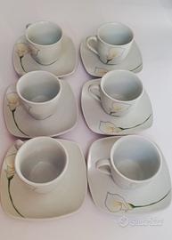 Tazzine caffè Piatti dolce & Scodella