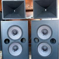 JBL 2447H Driver + Sub JBL 4648A Diffusori Top