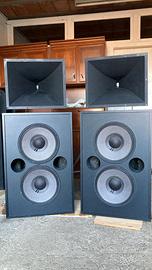 JBL 2447H Driver + Sub JBL 4648A Diffusori Top