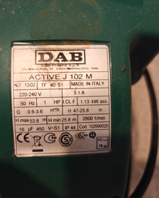  dab Active j 102 m