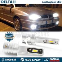 Lampadine LED H1 Fari LANCIA DELTA 2 LUCE BIANCA