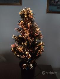 Albero di Natale a fibre ottiche
