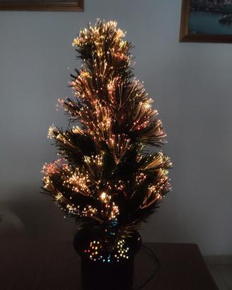 Albero di Natale a fibre ottiche
