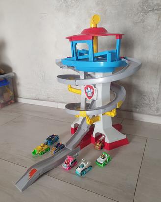 base paw patrol con pista