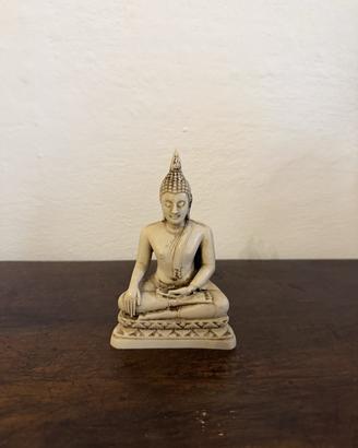 Buddha thailandese seduto statuetta da collezione