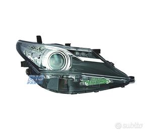 FANALE DESTRO PER TOYOTA AURIS 13-15 FONDO NERO LE