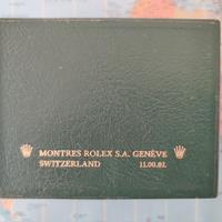 Scatola Rolex 11.00.01