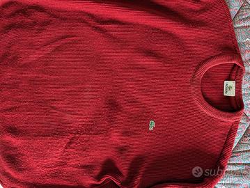 maglione in cotone della Lacoste tg 5 
