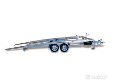 RIMORCHIO TRASPORTO AUTO DOPPIO ASSE PA30
