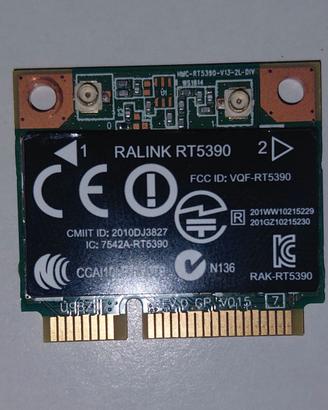 Scheda di rete WiFi per notebook HP (guasta)